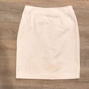 Halogen White Pencil Skirt 4P